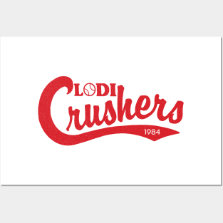 Defunct Lodi Crushers Baseball 1984 Posters and Art